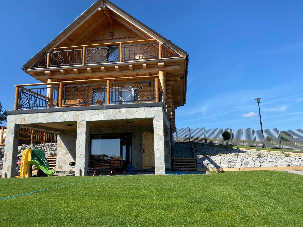 Zloty Gron Log Houses & Apartments Istebna Esterno foto