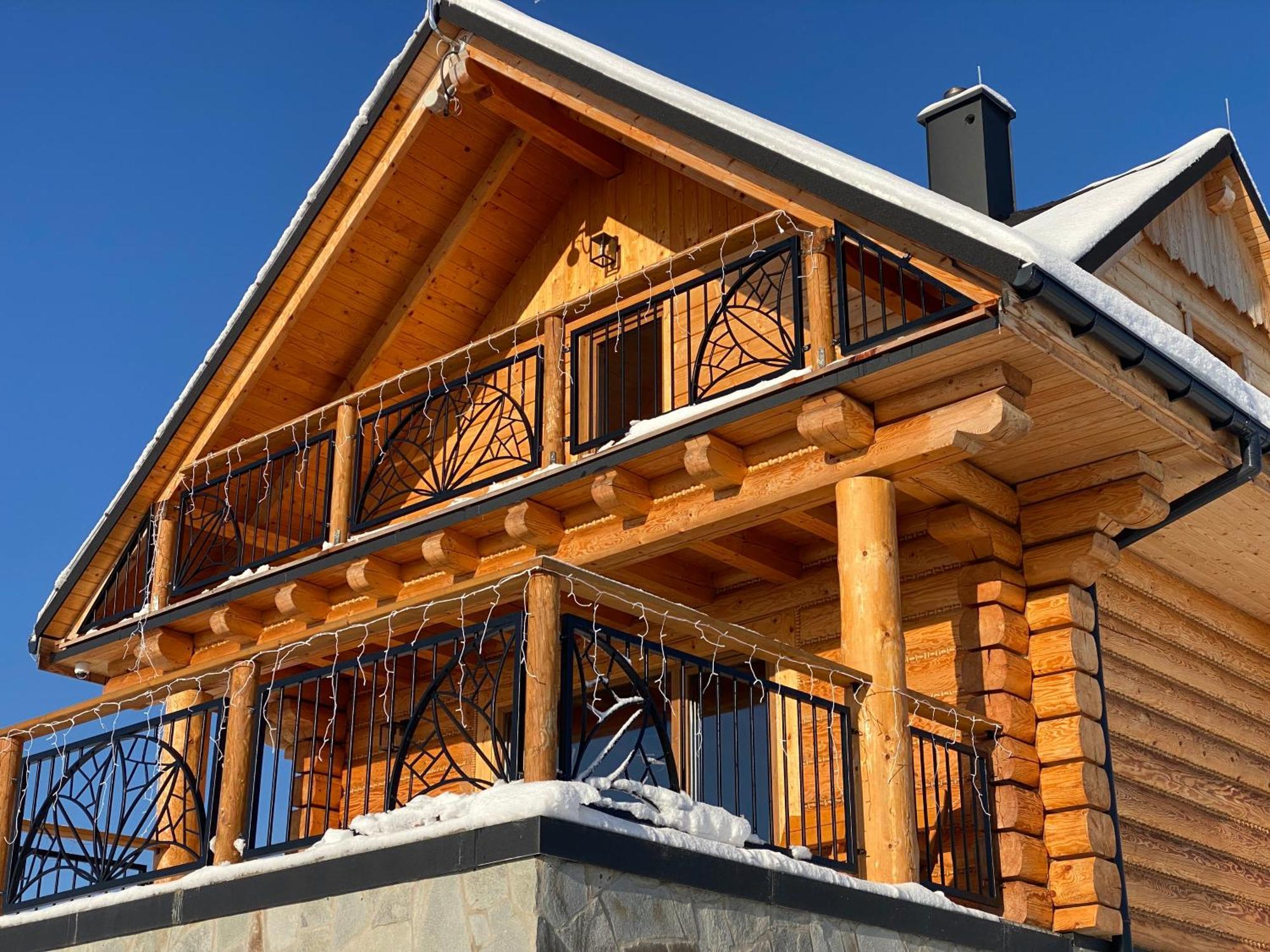 Zloty Gron Log Houses & Apartments Istebna Esterno foto