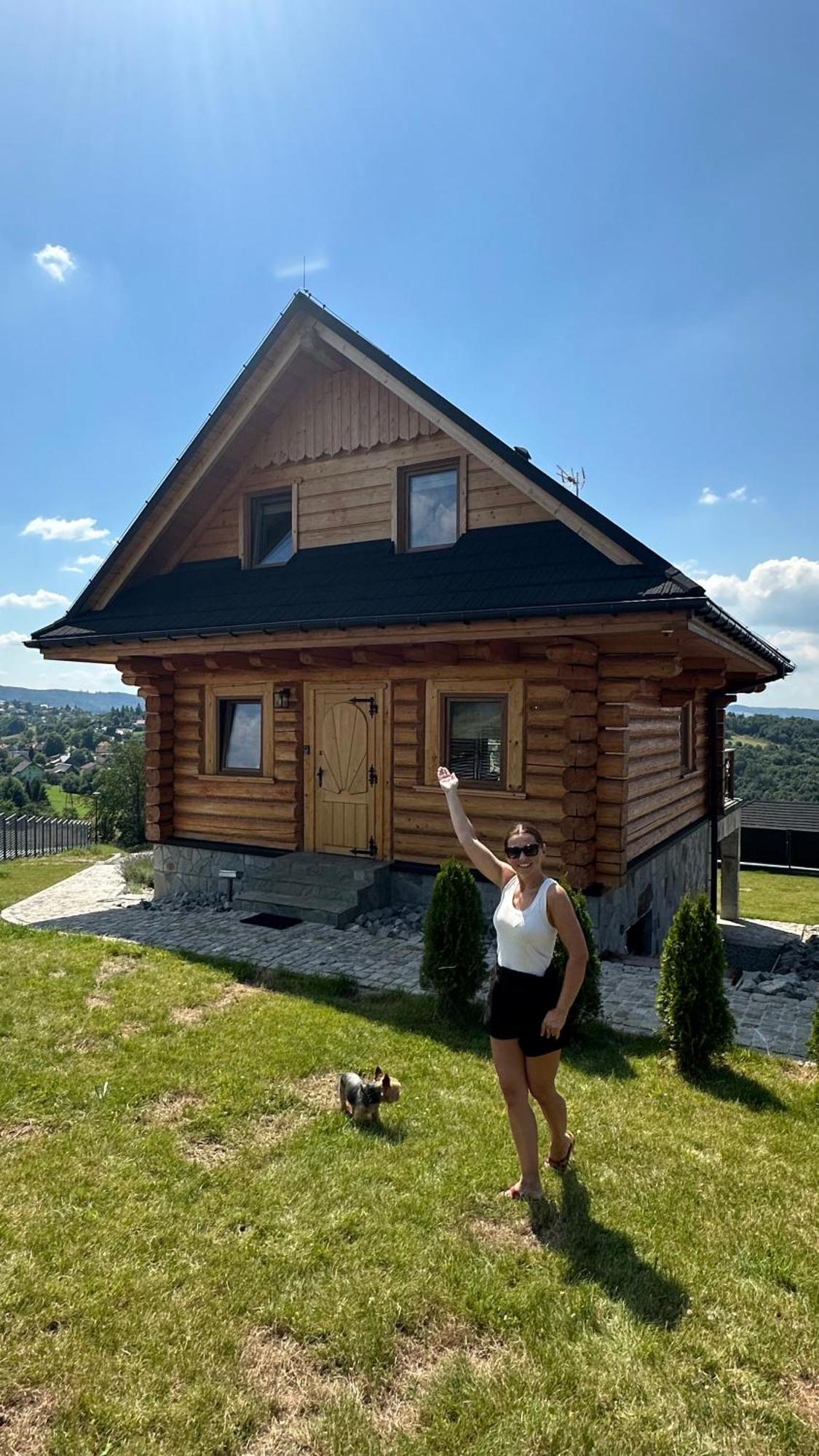 Zloty Gron Log Houses & Apartments Istebna Esterno foto