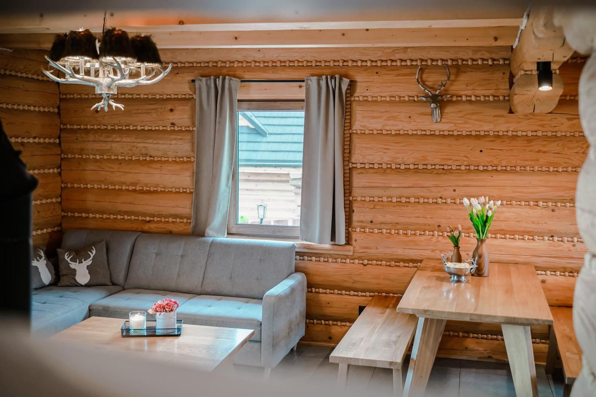 Zloty Gron Log Houses & Apartments Istebna Esterno foto