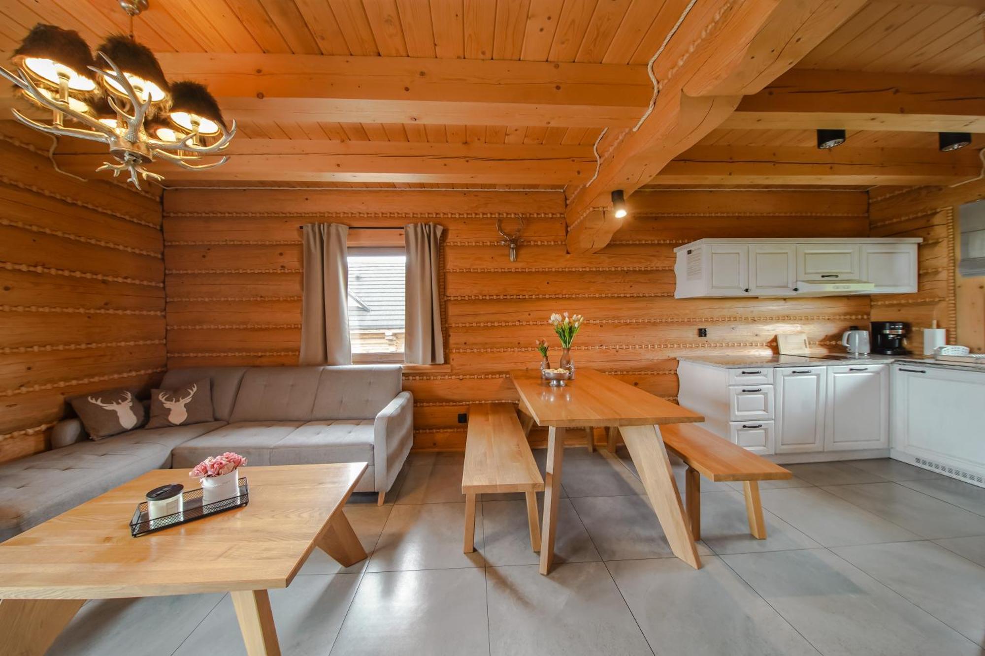 Zloty Gron Log Houses & Apartments Istebna Esterno foto